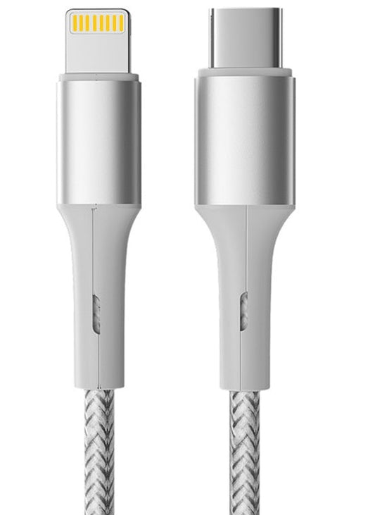 Ladekabel für iPhone iPad USB-C auf 8-Pin Nylon Datenkabel USB-C auf iPhone PD Handy