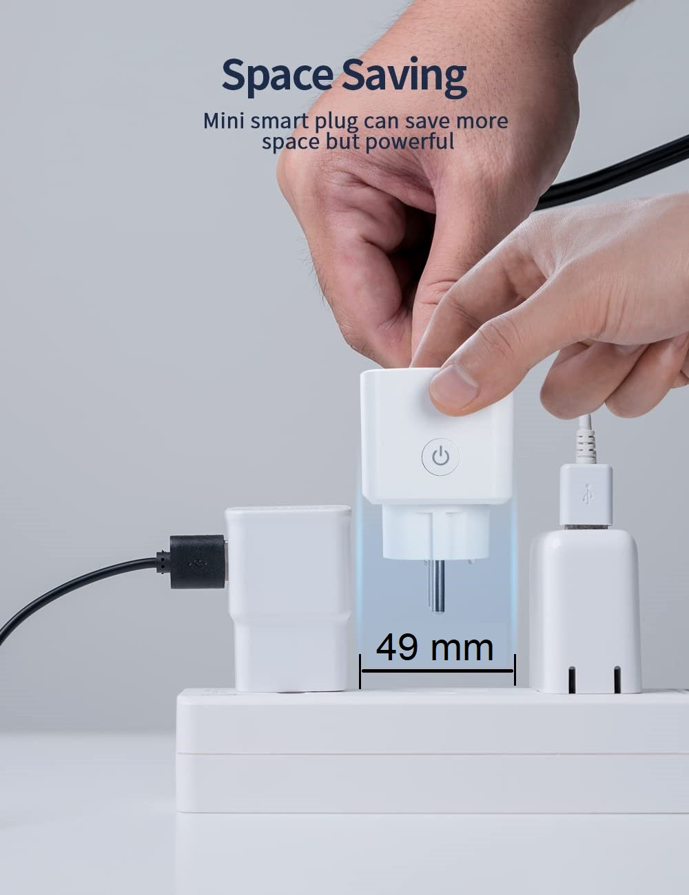 Smart Steckdose Plug App Smart Life Tuya Google Alexa WLAN Stromverbrauch 16A