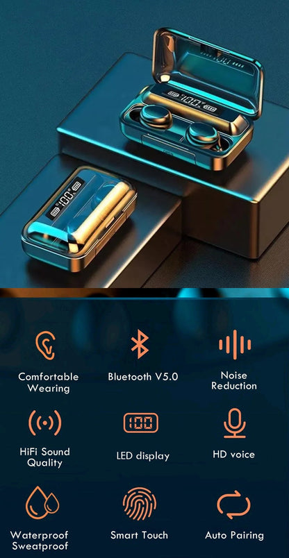 In-Ear-Kopfhörer Bluetooth-Funkkopfhörer Touch-Steuerung TWS