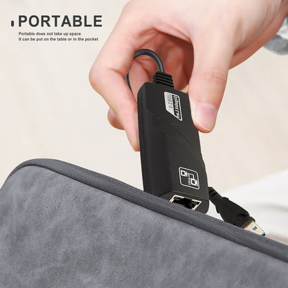 10/100/1000 Gigabit Ethernet USB 3.0 zu RJ45 Netzwerkadapter USB LAN Adapter