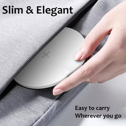 15W Wireless Charger Pad Qi Ladegerät Induktive Ladestation Kabellos
