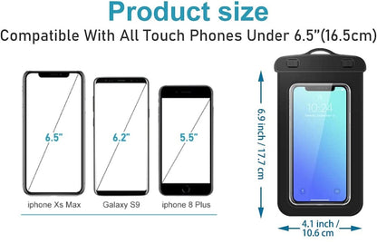 Wasserdichte Handyhülle Handytasche Unterwasser Tasche Case Handy Cover Schutz