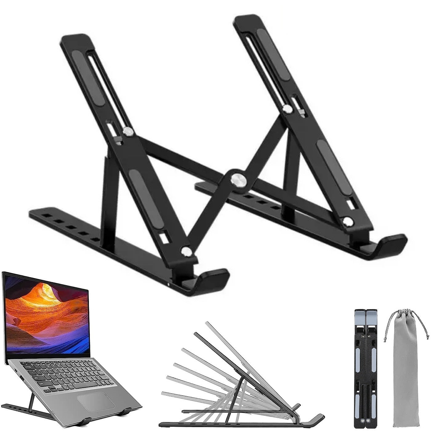 Laptop Ständer Tablet Ständer Notebook Ständer Stand Halter Aluminium