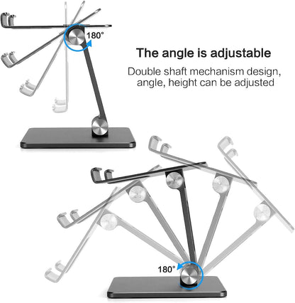 Tablet Ständer Halterung Stand Aluminium stabil unterstützt Tablets bis 15 Zoll