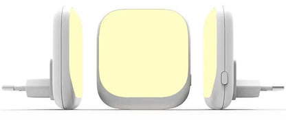 2 Stück LED Nachtlicht Steckdose mit Dämmerungssensor Warmweiß 0,5W 20 Lumen